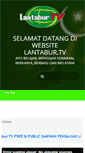 Mobile Screenshot of lantabur.tv